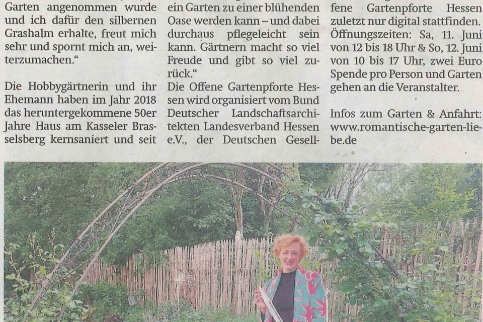 Gartenblog aus Kassel bei der Offenen Gartenpforte dabei